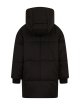 Чорна куртка BALMAIN KIDS з бавовни: фото 1 - Invogue