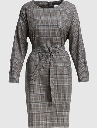 Коричневое платье WEEKEND MAX MARA: фото - Invogue