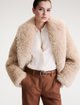 Карамельный ремень Marella из кожи: фото 1 - Invogue