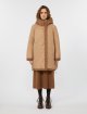 Світло-коричневий пуховик WEEKEND MAX MARA з капюшоном: фото 4 - Invogue
