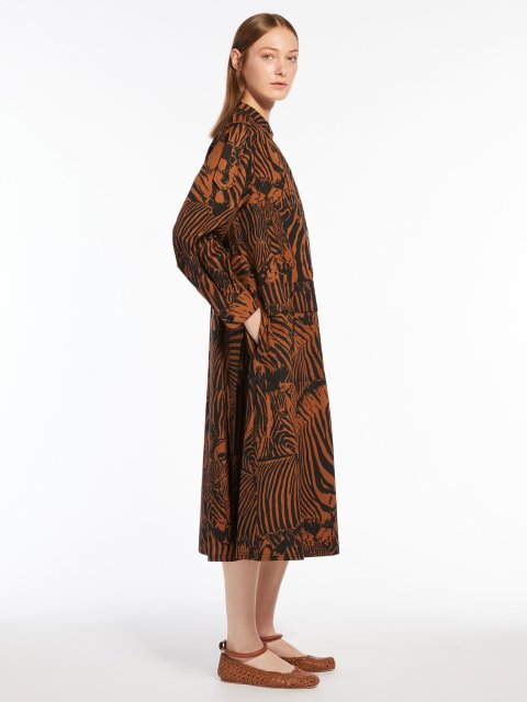 Сукня-сорочка WEEKEND MAX MARA з принтом: фото 3 - Invogue
