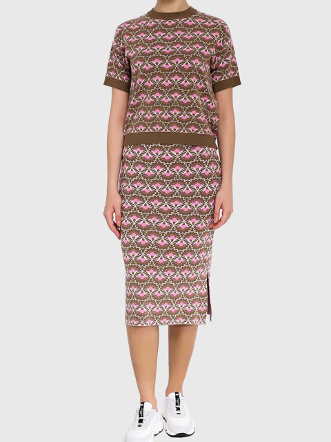 Кремова спідниця WEEKEND MAX MARA: фото 1 - Invogue