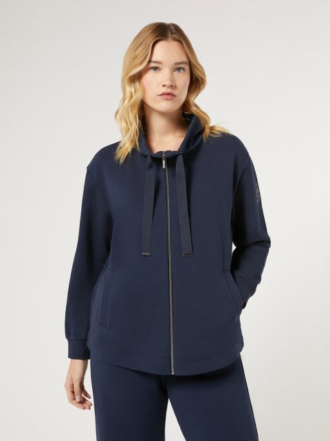 Темно-синя кофта Persona флісова: фото 1 - Invogue