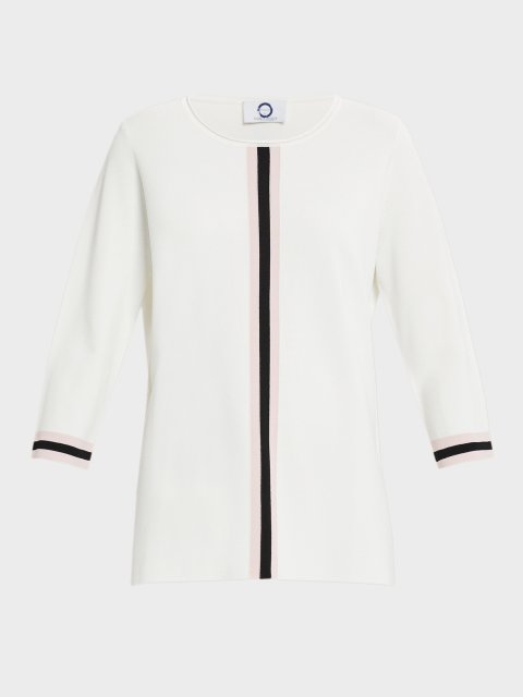 Белый свитер MARINA RINALDI: фото - Invogue