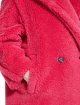 Малинове пальто Teddy oversize Max Mara з бленду альпаки та шовку: фото 4 - Invogue