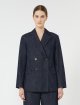 Темно-синій жакет MAX MARA з деніму: фото 2 - Invogue