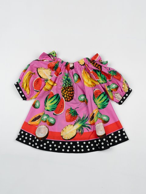 Рожева блуза DOLCE&GABBANA KIDS: фото 1 - Invogue