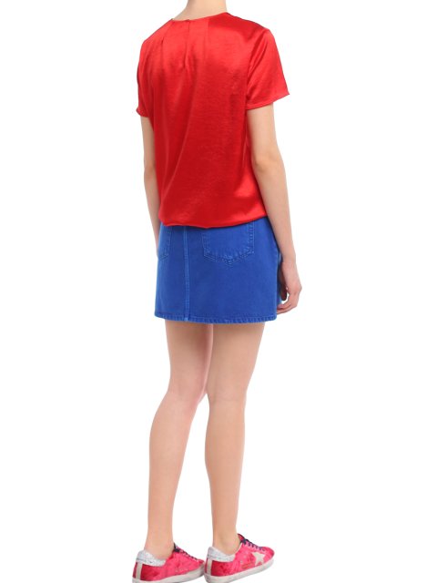 Синя спідниця HELMUT LANG : фото 2 - Invogue