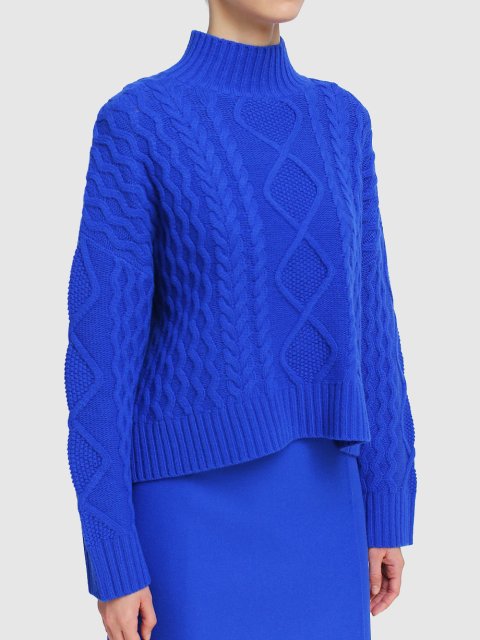 Синий свитер WEEKEND MAX MARA: фото 3 - Invogue