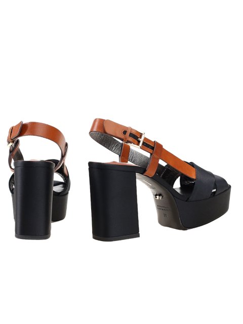 Чёрные босоножки DOROTHEE SCHUMACHER: фото 3 - Invogue