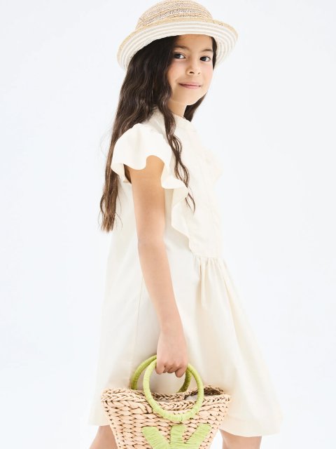 Бежева сукня EMPORIO ARMANI KIDS : фото 3 - Invogue