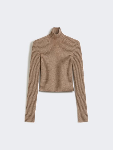 Кремовый гольф MAX MARA из шерсти и кашемира: фото - Invogue