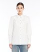 Біла сорочка WEEKEND MAX MARA з рюшами: фото 1 - Invogue