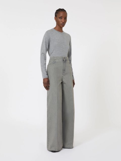 Світло-сірий светр MAX MARA з кашеміру: фото 1 - Invogue
