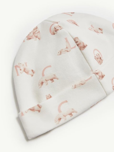 Комбінезон та шапочка MONCLER ENFANT з бавовняного інтерлоку: фото 3 - Invogue