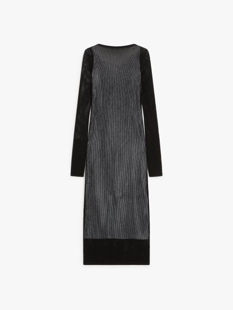 Довга сукня Sportmax з сітки: фото - Invogue