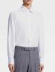 Белая рубашка Zegna из хлопка с технологией Trofeo™: фото 1 - Invogue