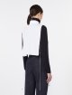 Біла манішка MAX MARA з бавовни: фото 2 - Invogue