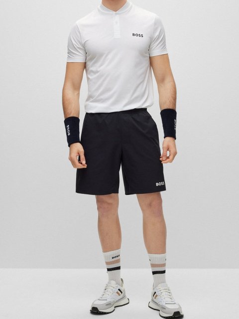 Біле поло BOSS : фото 4 - Invogue