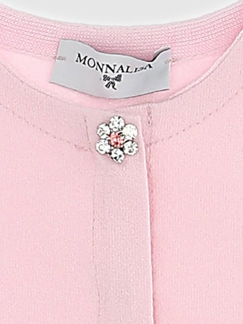 Розовое болеро MONNALISA: фото 2 - Invogue