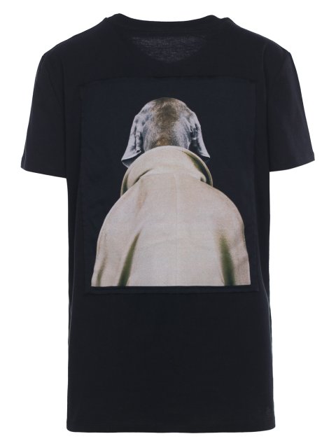 Чёрная футболка MAX MARA: фото 3 - Invogue