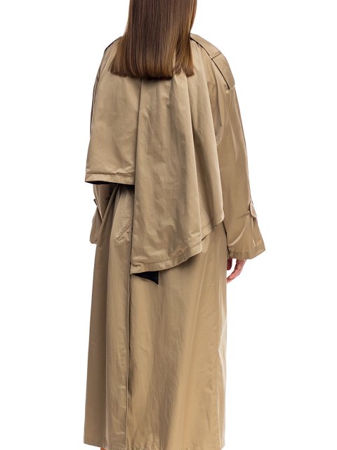 Бежевий плащ  : фото 4 - Invogue