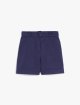 Темно-сині бермуди Weekend Max Mara з бавовни та льону: фото - Invogue