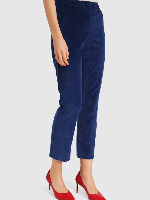 Тёмно-серые брюки WEEKEND MAX MARA: фото 3 - Invogue