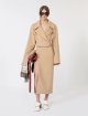 Карамельне пальто SPORTMAX з чистої вовни: фото 1 - Invogue