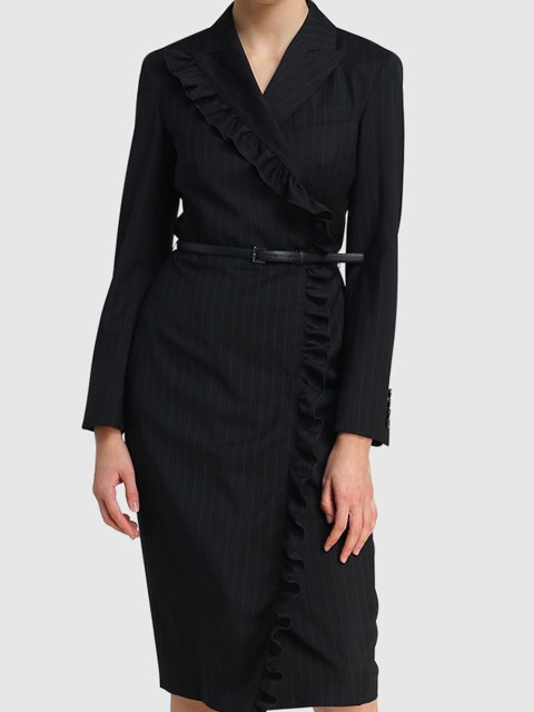 Чёрное платье MAX MARA: фото 3 - Invogue