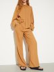 Терракотовые брюки Max&Co из гофрированного атласа: фото 2 - Invogue