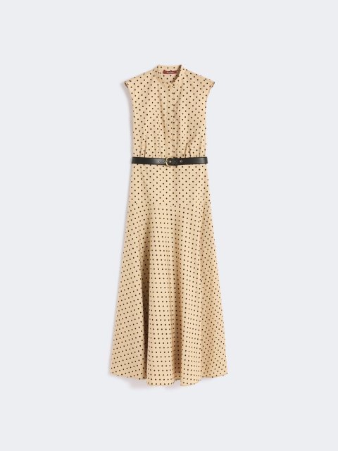Принт горох сукня Max Mara з бавовни: фото - Invogue