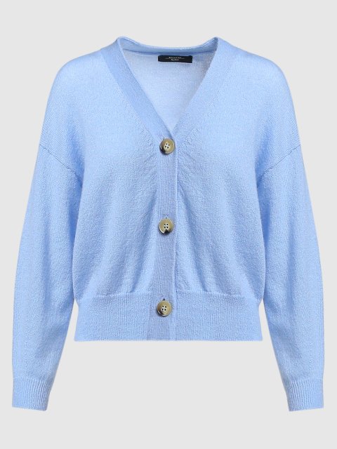 Серый кардиган WEEKEND MAX MARA: фото - Invogue