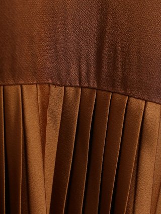 Коричневое платье BY MALENE BIRGER: фото 6 - Invogue