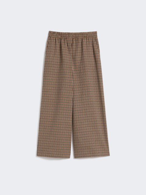 Брюки WEEKEND MAX MARA из шерсти и хлопка: фото - Invogue