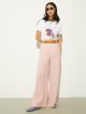 Розовые брюки Max&Co из льна: фото 1 - Invogue