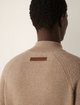 Бежевий светр ZEGNA з кашеміру: фото 4 - Invogue