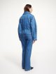 Синя куртка  BY MALENE BIRGER з бавовняного деніму: фото 3 - Invogue