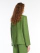 Зелений жакет Weekend Max Mara з льону: фото 3 - Invogue