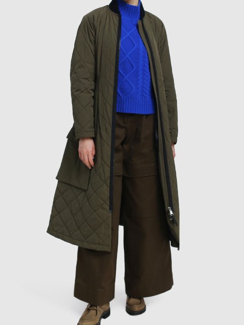 Зелёные лоферы WEEKEND MAX MARA: фото 2 - Invogue