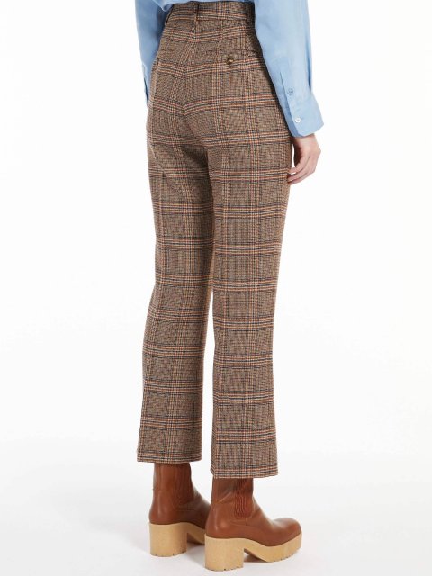 Коричневі брюки WEEKEND MAX MARA : фото 2 - Invogue