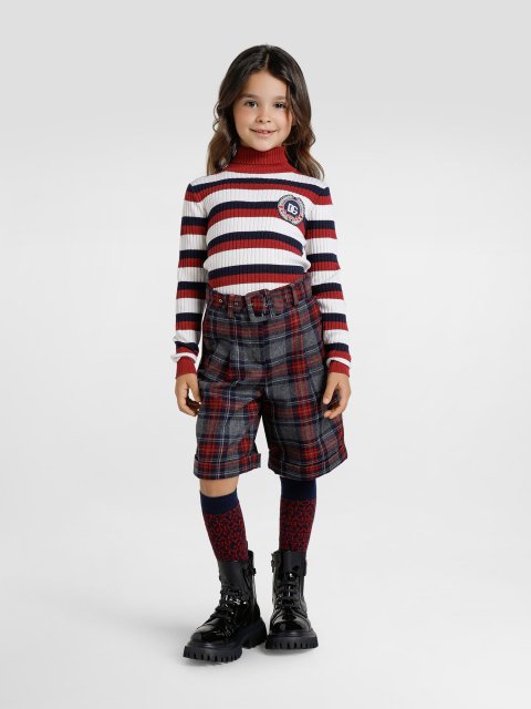 Гольф у смужку DOLCE&GABBANA KIDS з вовни: фото 1 - Invogue