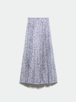 Фиолетовая юбка Max&Co из джерси с эффектом органзы: фото - Invogue