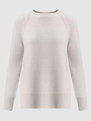 Кремовый свитер MAX MARA: фото - Invogue