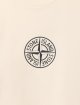 Молочна футболка Stone Island з бавовни з принтом: фото 2 - Invogue
