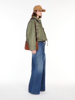 Куртка кольору хакі WEEKEND MAX MARA двостороння: фото 5 - Invogue