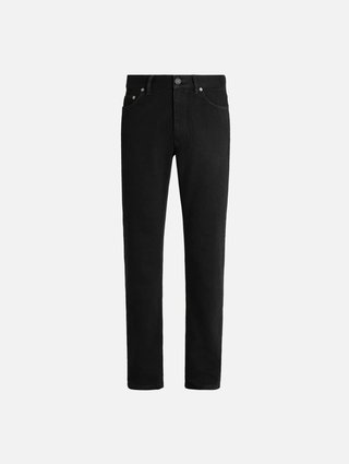 Черные джинсы ZEGNA из хлопка: фото - Invogue