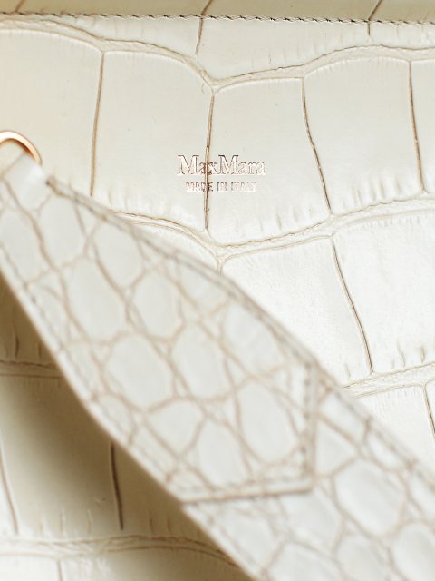 Белая сумка MAX MARA: фото 5 - Invogue