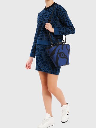 Чёрная юбка KENZO: фото 1 - Invogue