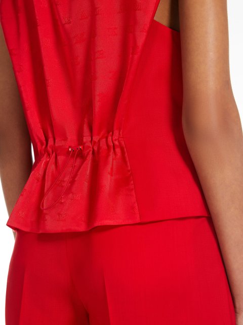 Червоний жилет MAX MARA : фото 3 - Invogue